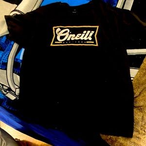 Men’s medium O’Neill black tee shirt
